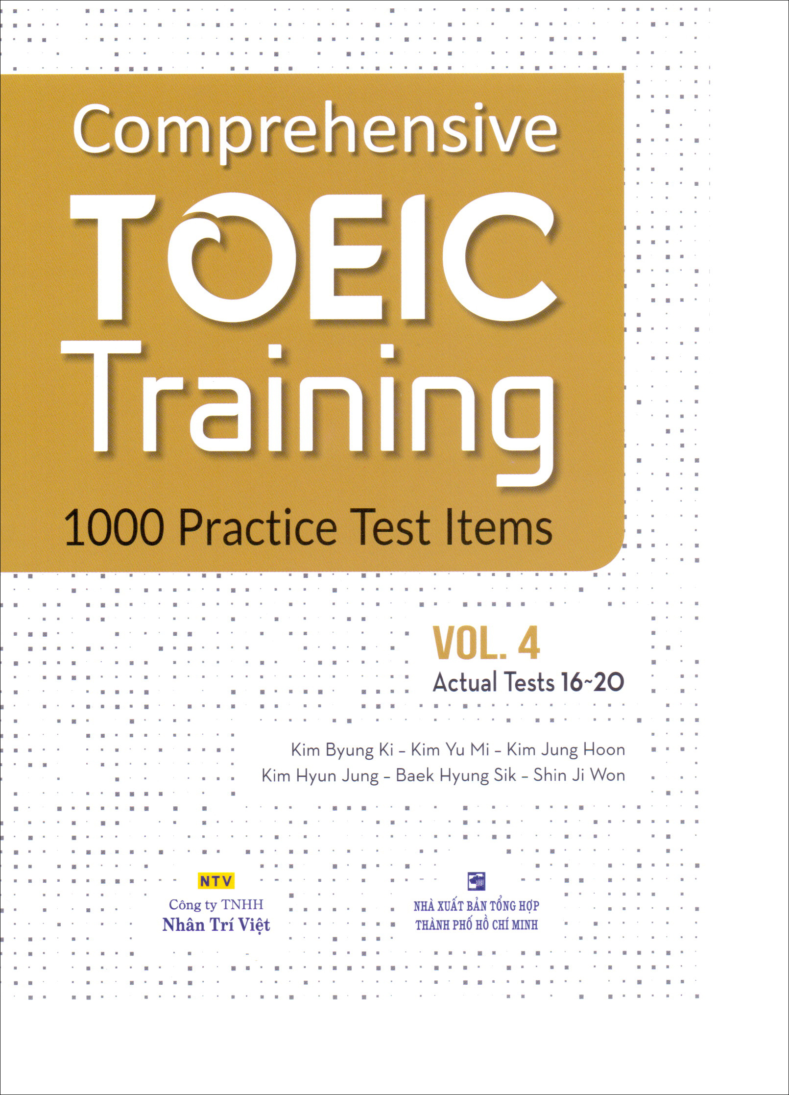 Bìa sách Comprehensive Toeic Training 1000 Practice Test Items (Vol 4) - Kèm CD